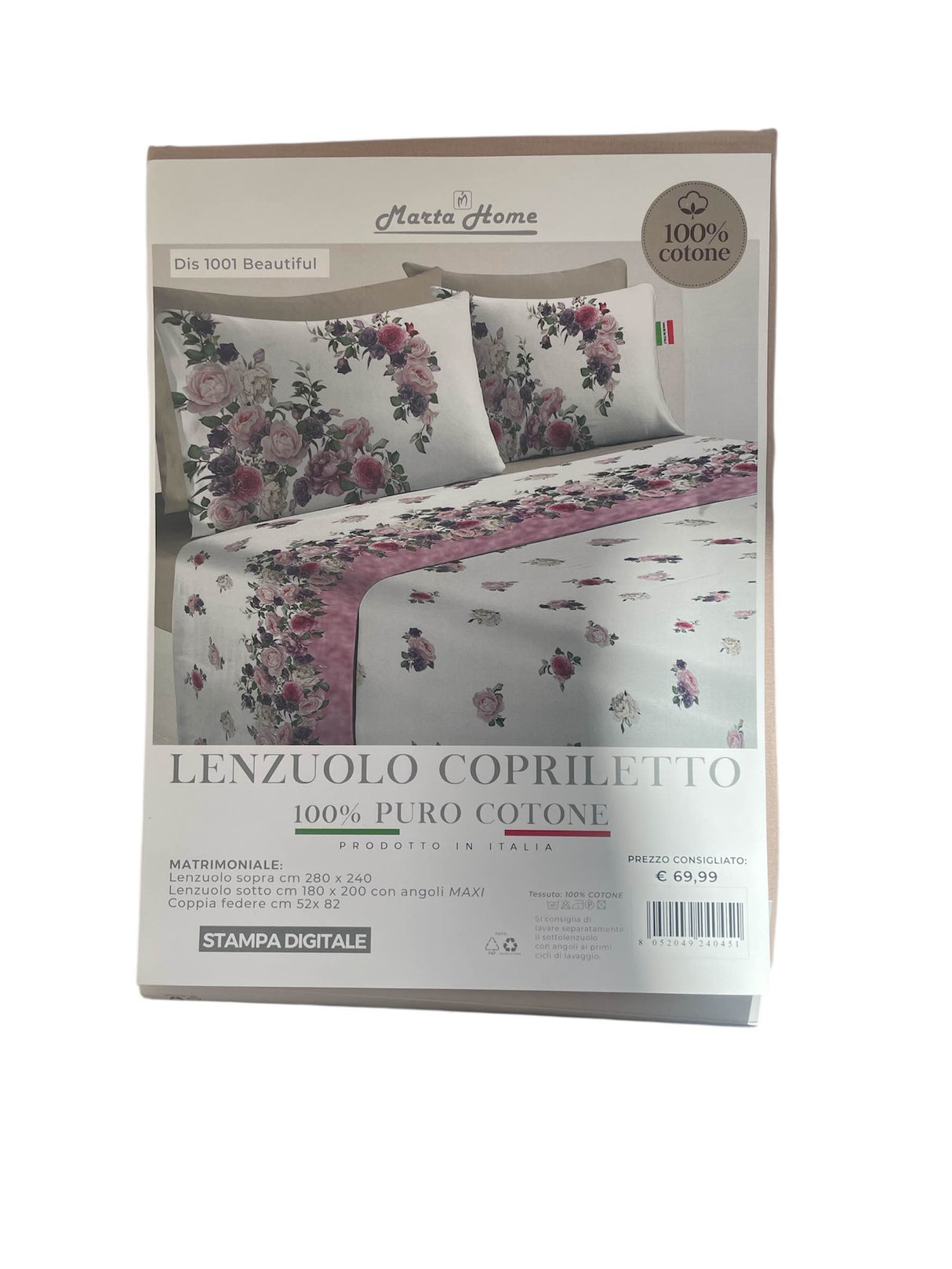 1001 - Biancheria Letto - MARTA HOME