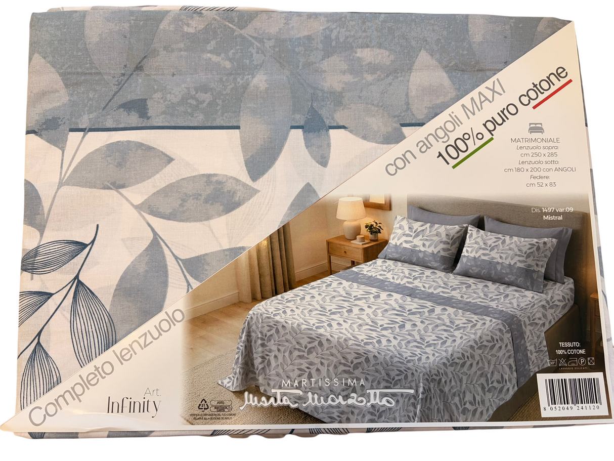 INFINITY FOGLIE - Biancheria Letto - MARTA MARZOTTO