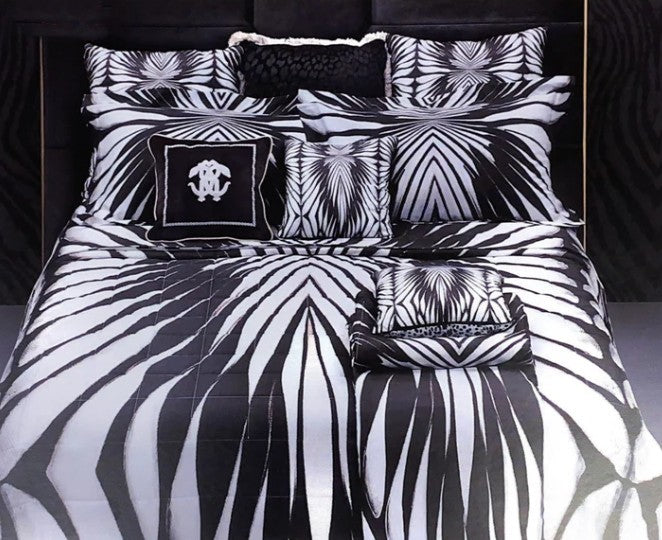 BLACK&WHITE 001 - Biancheria Letto - ROBERTO CAVALLI