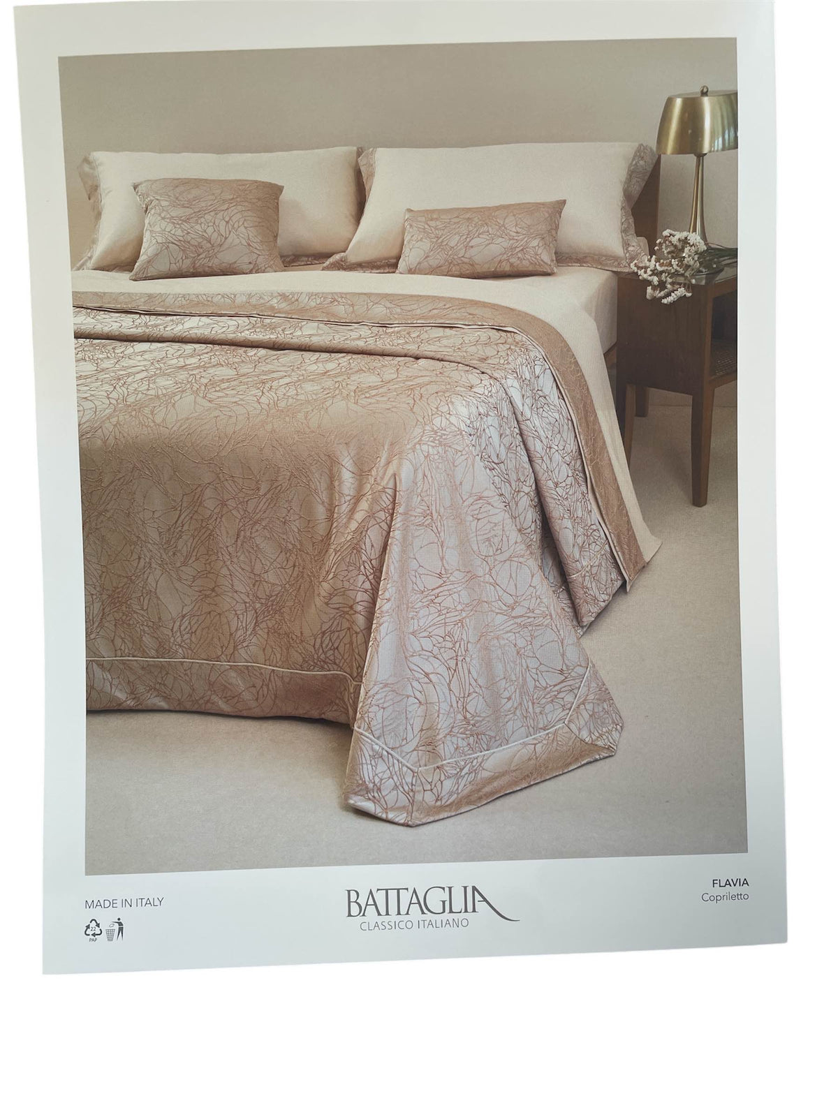 PF2823 - Biancheria Letto - BATTAGLIA CLASSICO ITALIANO