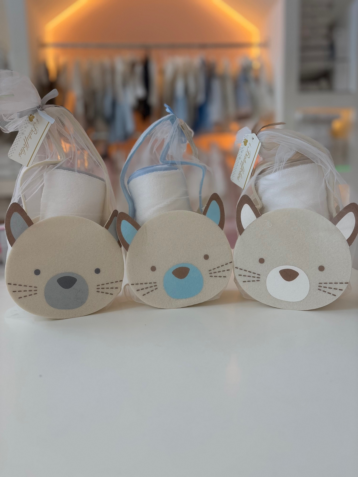 B530 GATTINO - BIANCHERIA BABY - I BATUFFOLINI