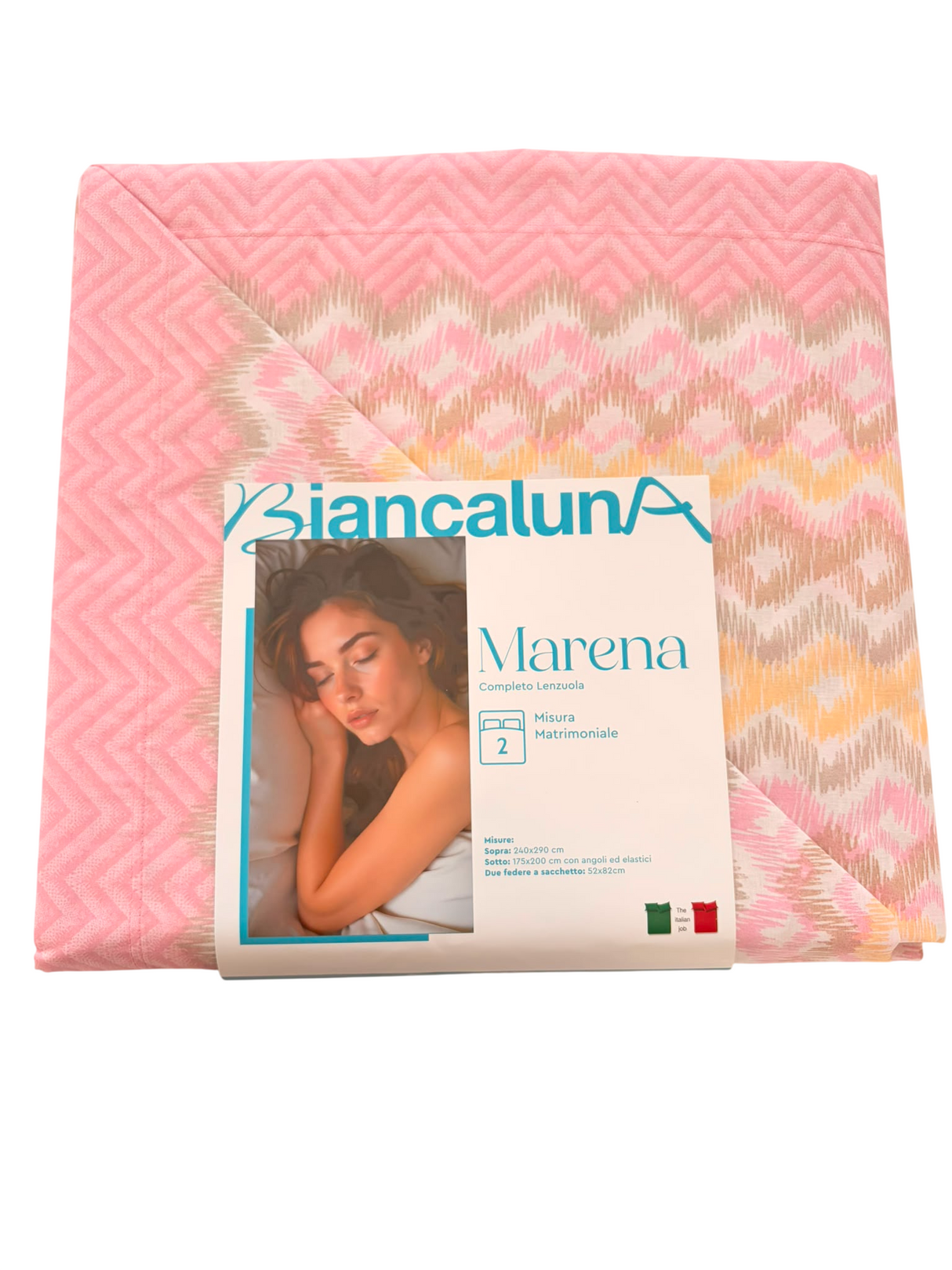 MARENA ZIG ZAG - Biancheria Letto - BIANCALUNA