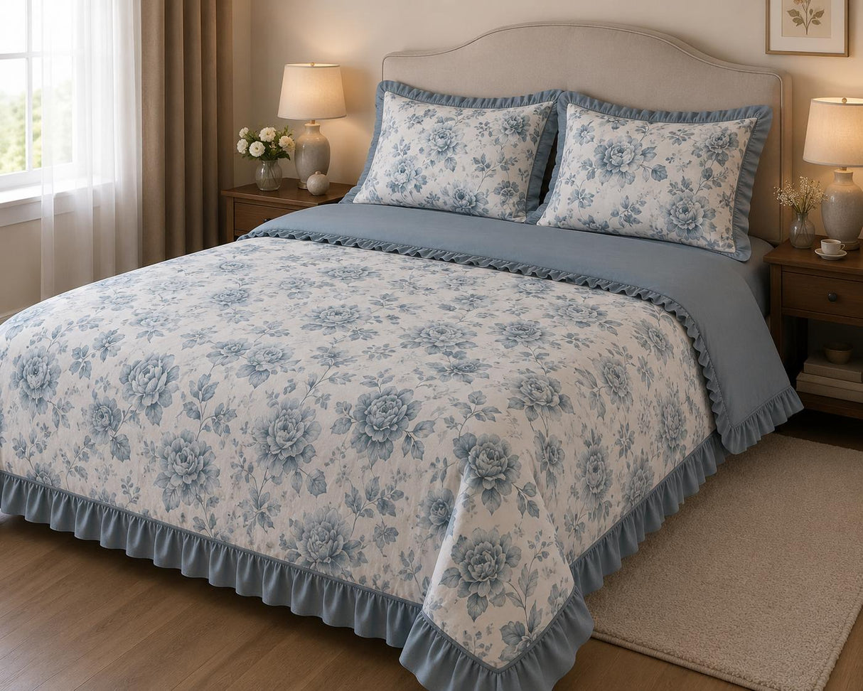 DELIA PEONIE - Biancheria Letto - MASTROBIANCO