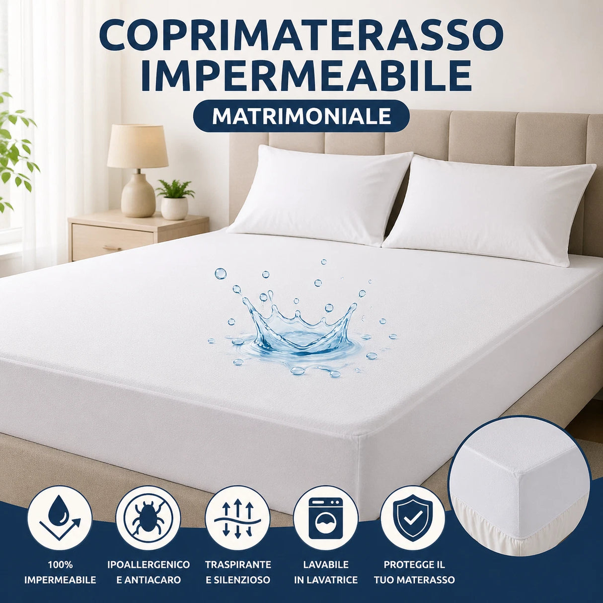 COPRIMAT.MAJOR - Biancheria Letto - BIANCALUNA
