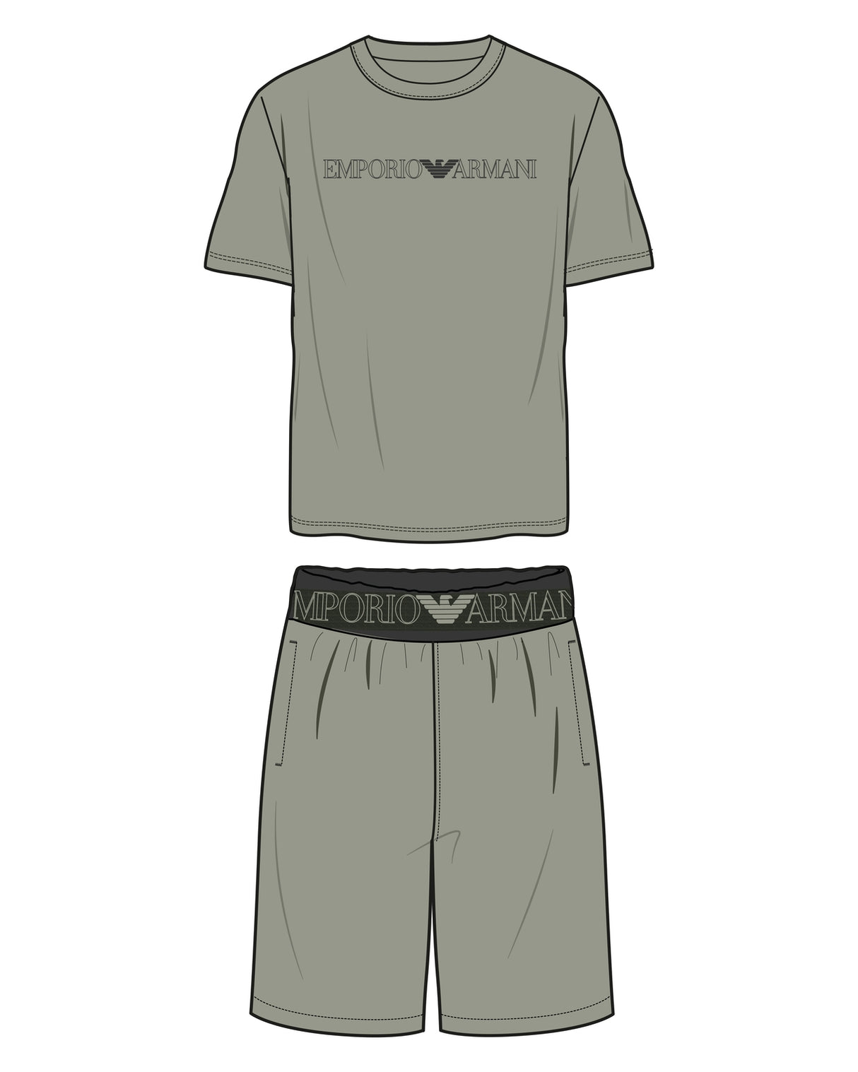 EM000400AF18890 - Pigiameria - EMPORIO ARMANI