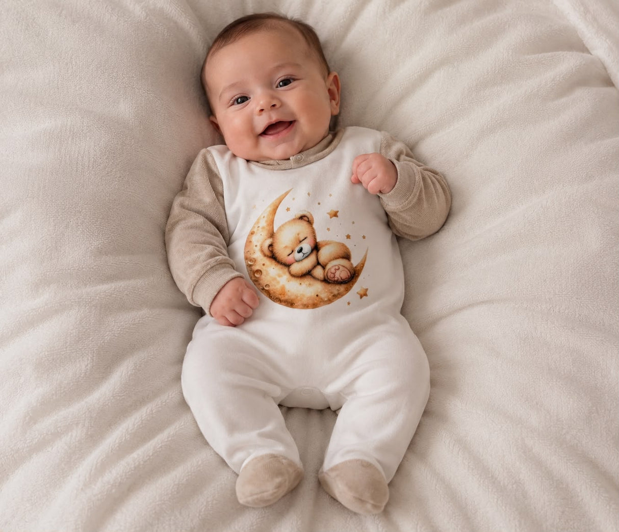 300 ORSETTO LUNA&STELLE - Abbigliamento bambini - CILIEGINA