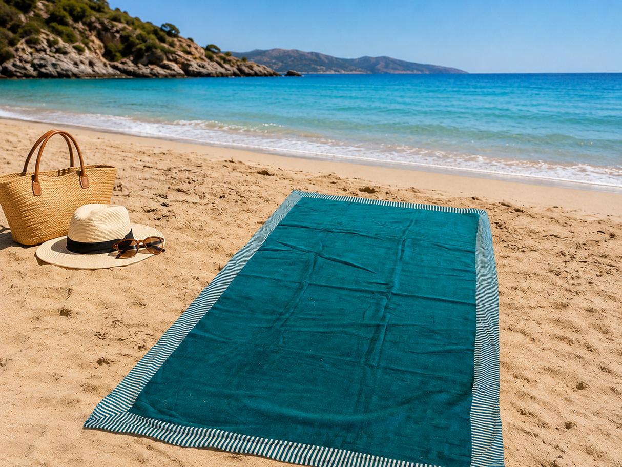 TELO RIGHE - Accessori mare - RENEE LEGRAND
