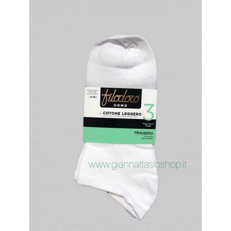MINICALZ.COTONE UOMO - Intimo - FILODORO