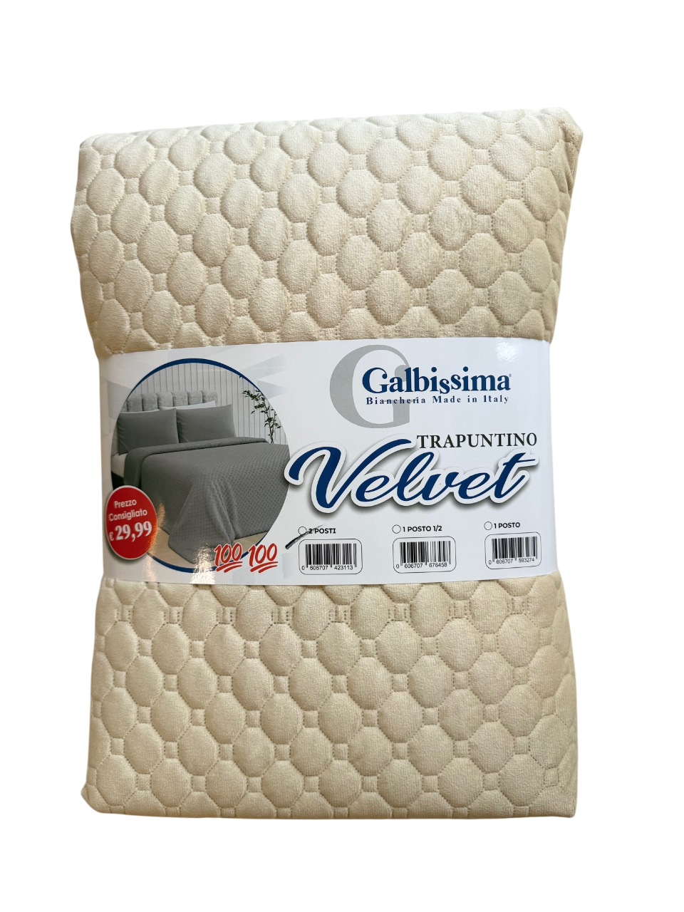 VELVET GALBISSIMA - Biancheria Letto - GALBISSIMA