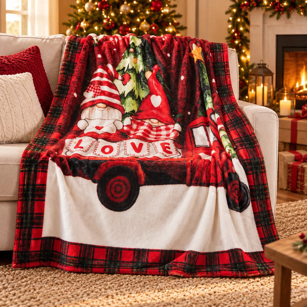 PLAID ELFI - Biancheria Letto - LINEAORO