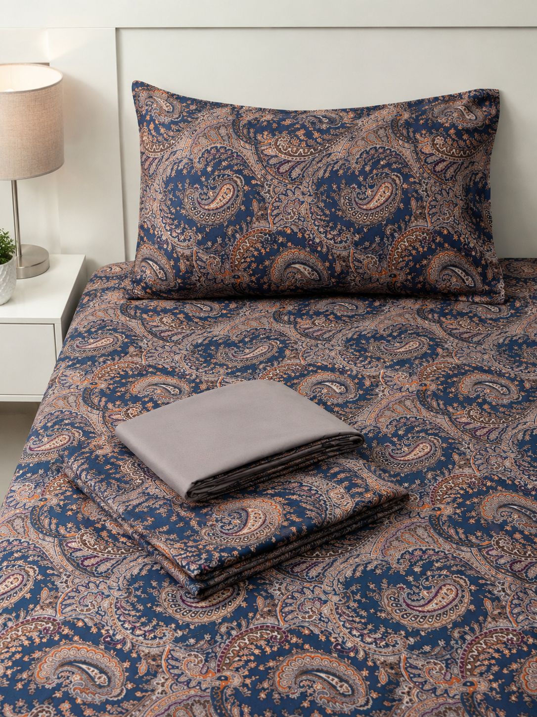 COMPLETO LETTO PERCALLE - Biancheria Letto - ENRICO COVERI