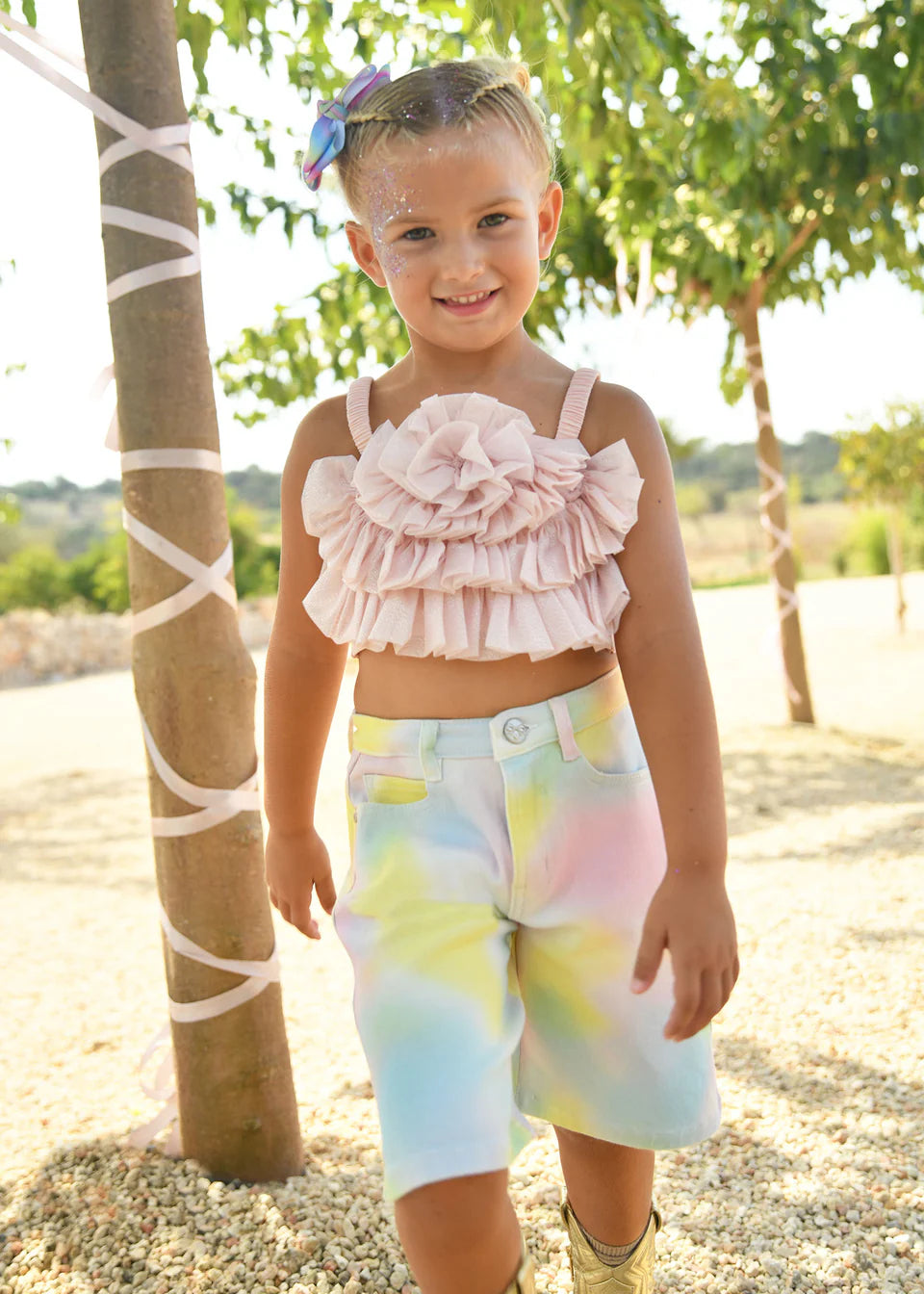 ROSETTA TULLE TOP - Abbigliamento bambini - ANGELS FACE