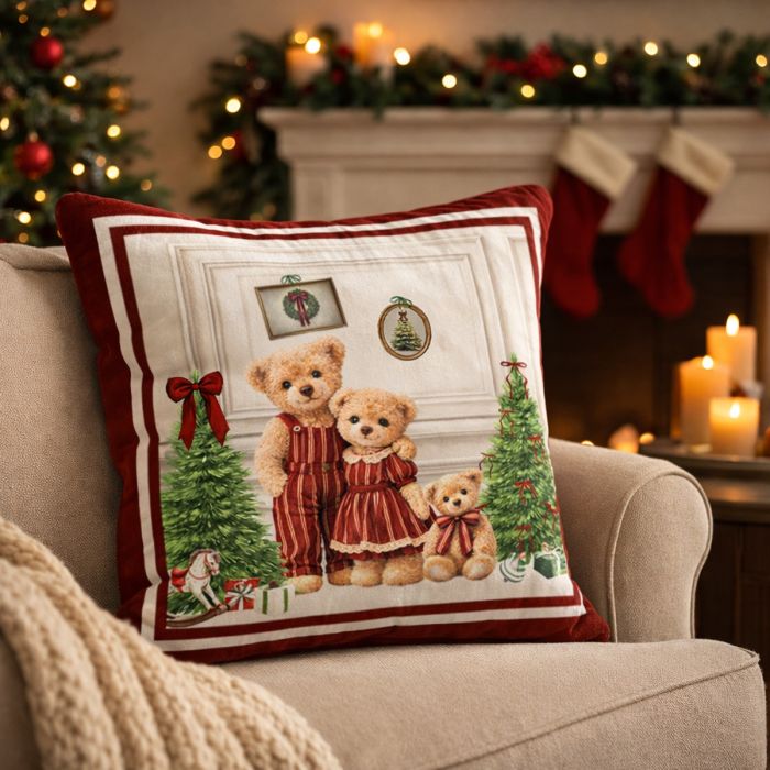 CUSC. FAMIGLIA TEDDY - Arredo casa - MAESTRI COTONIERI