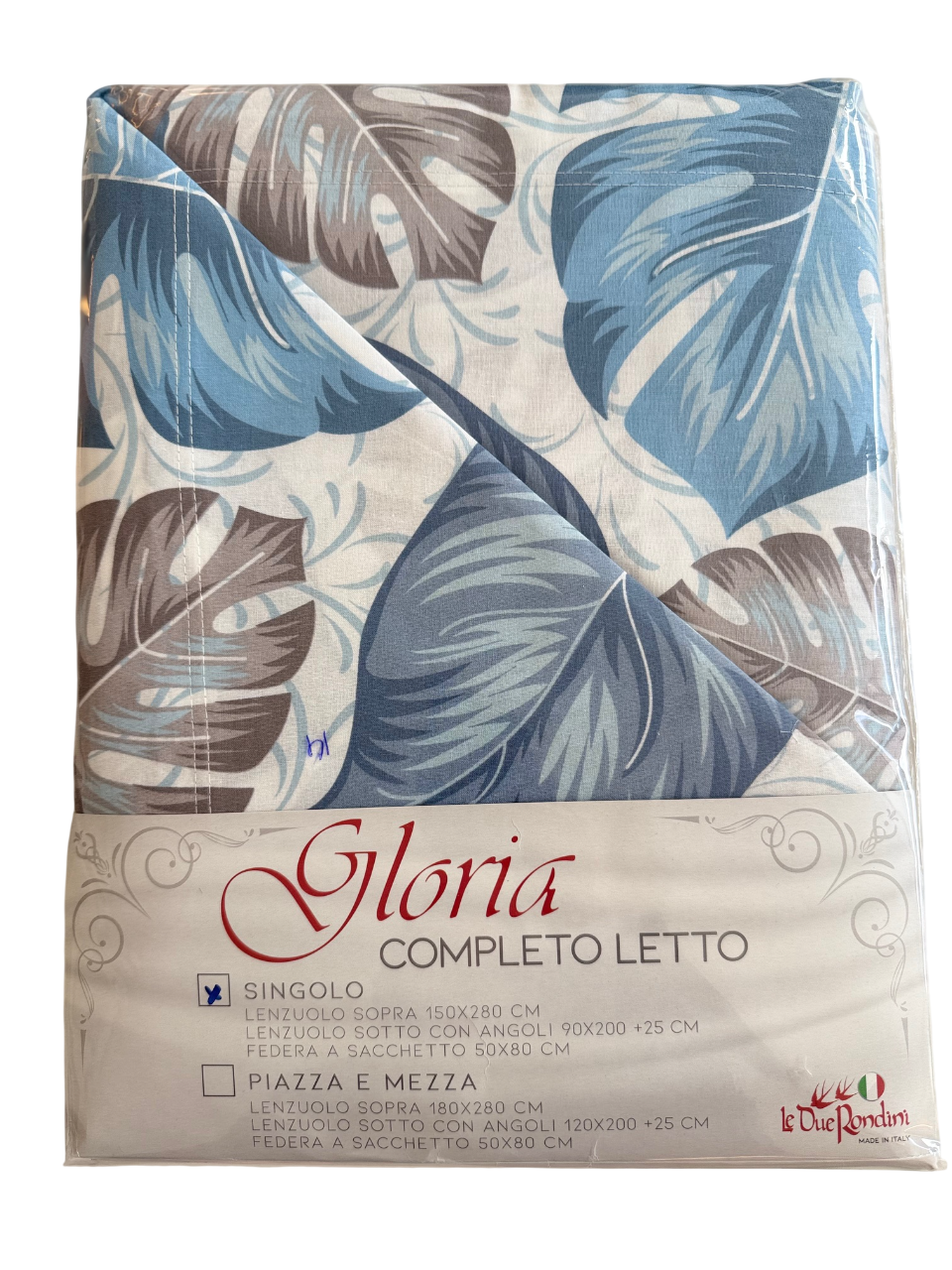 GLORIA SINGOLO - Biancheria Letto - LE DUE RONDINI