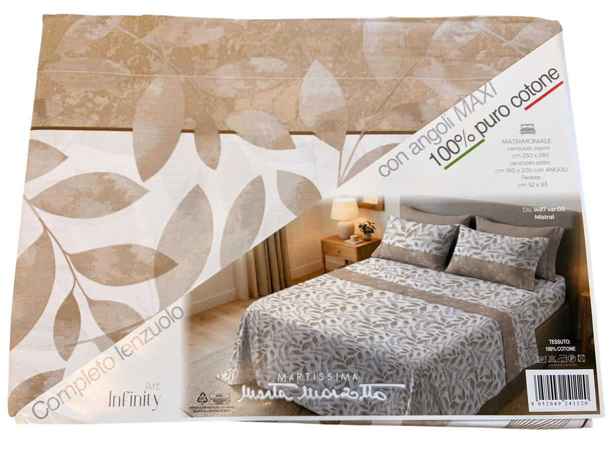 INFINITY FOGLIE - Biancheria Letto - MARTA MARZOTTO