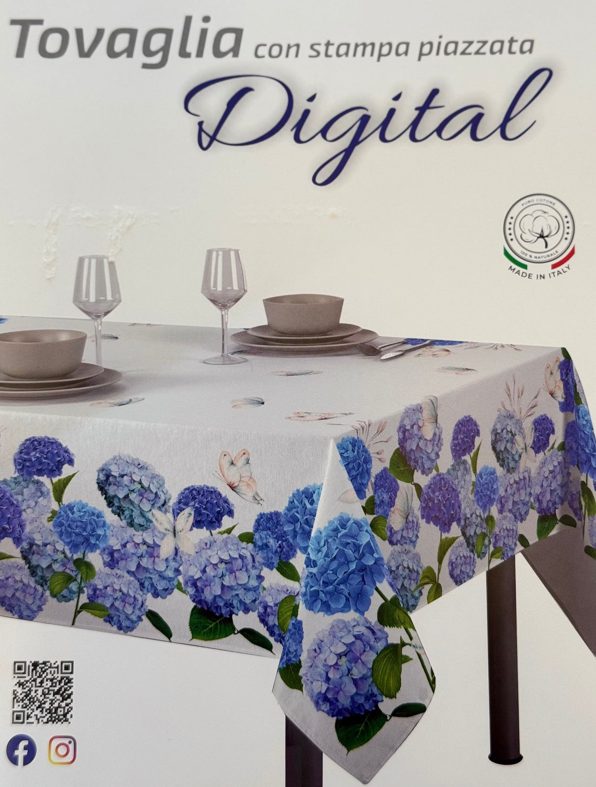 DIGITAL PEONIE - Biancheria Cucina - zucchissime