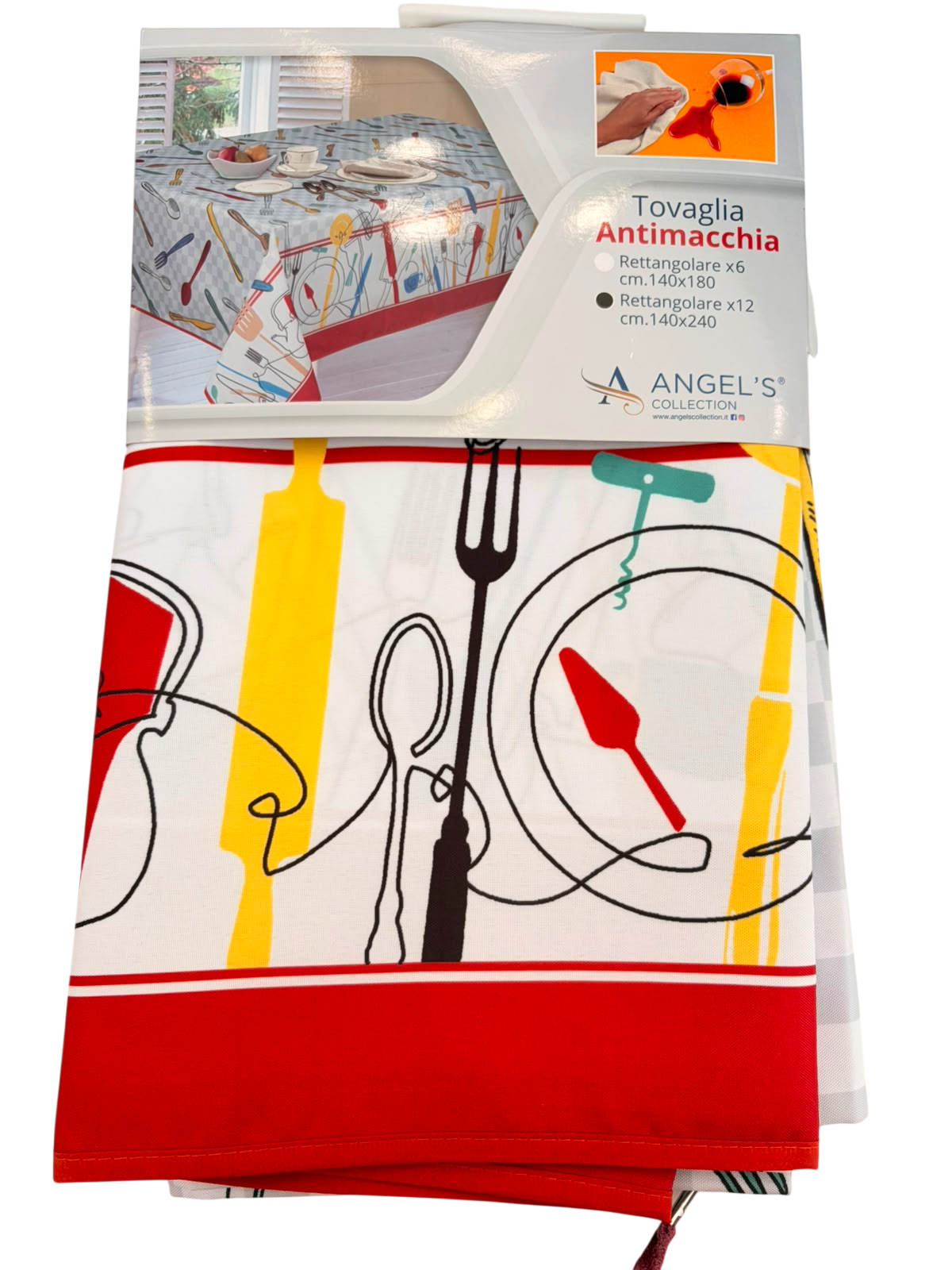 TOVAGLIA ANTIMACCHIA - Biancheria Cucina - ANGEL COLLLECTION