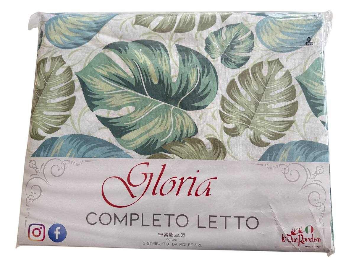 GLORIA MATRIMONIALE - Biancheria Letto - LE DUE RONDINI