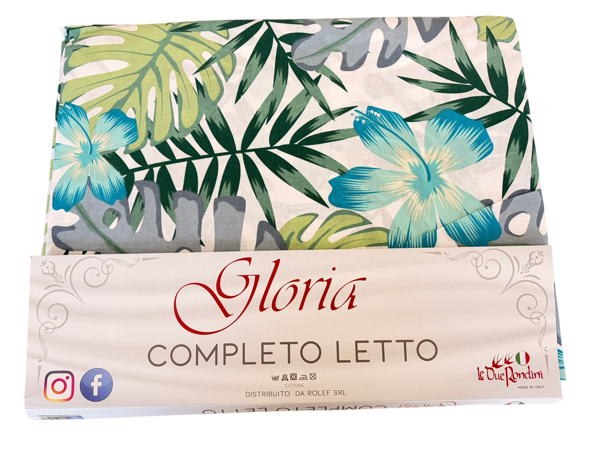 GLORIA HAWAI - Biancheria Letto - LE DUE RONDINI