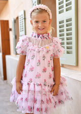 GEORGETTE TULLE DRESS - Abbigliamento bambini - ANGELS FACE