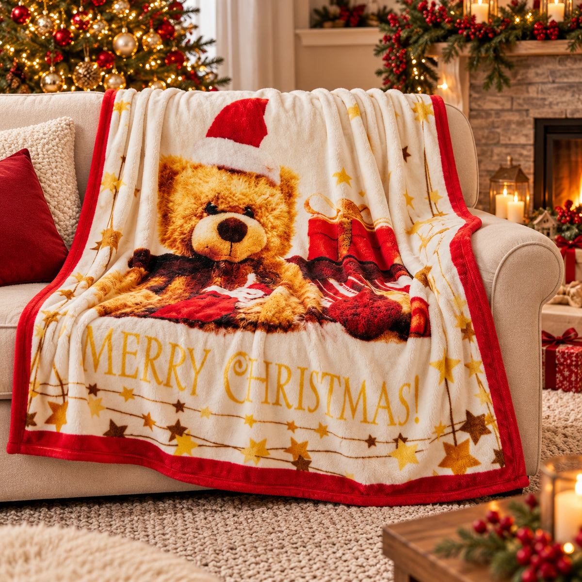 PLAID TEDDY - Biancheria Letto - LINEAORO
