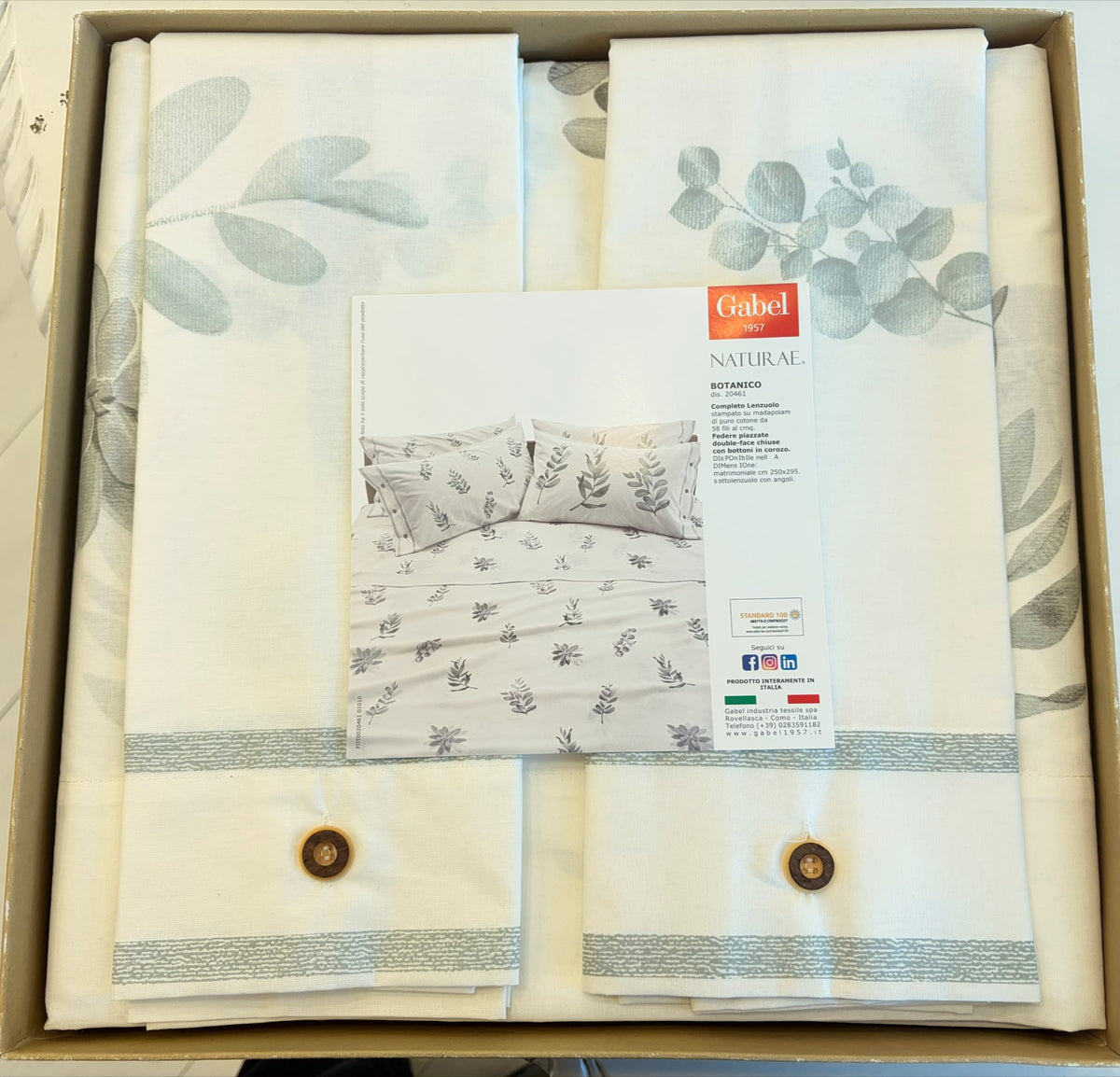 BOTANICO - Biancheria Letto - GABEL