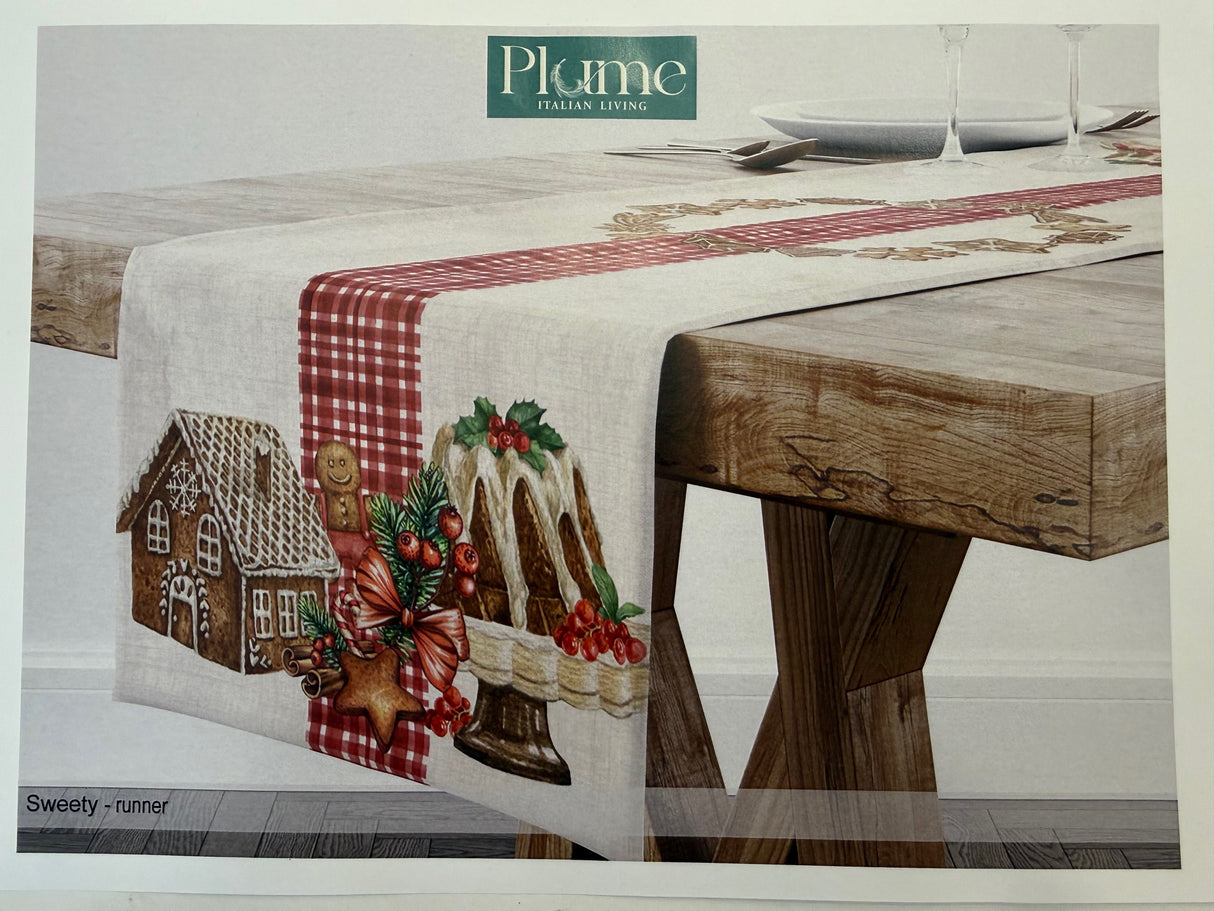 SWEETY RUNNER - Biancheria Cucina - PLUME