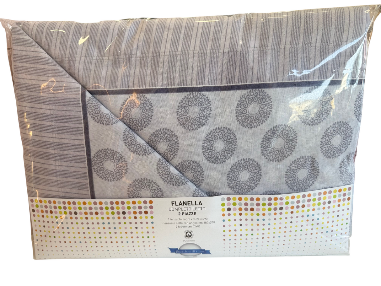 COPPIA CERCHI FLANNEL - Biancheria Letto - Botticelli home