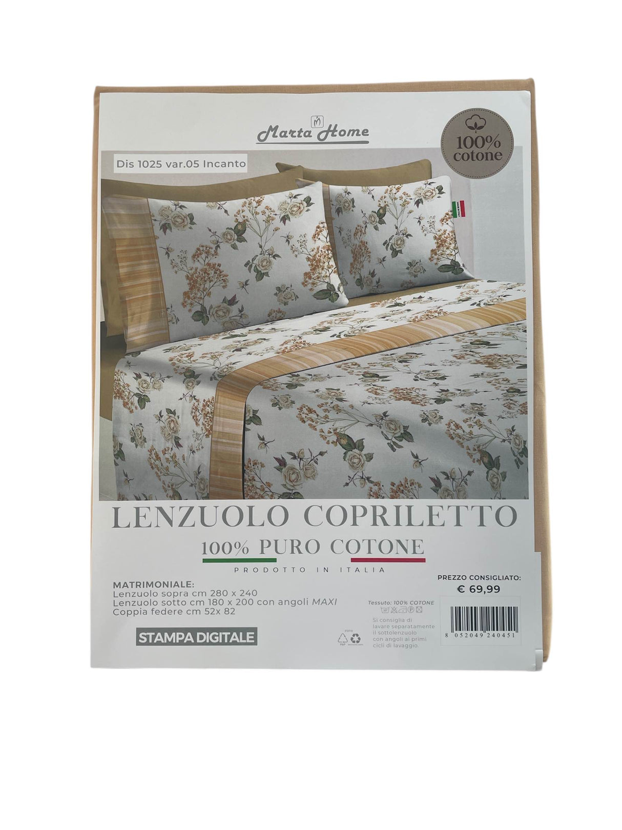 1025 - Biancheria Letto - MARTA HOME