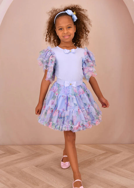 LORETTA FLOWERS TOP - Abbigliamento bambini - ANGELS FACE