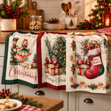 EK0111 NOEL - Biancheria Cucina - LINEAORO