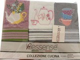 TRIS HESSENSE TAZZE - Biancheria Cucina - HESSENSE