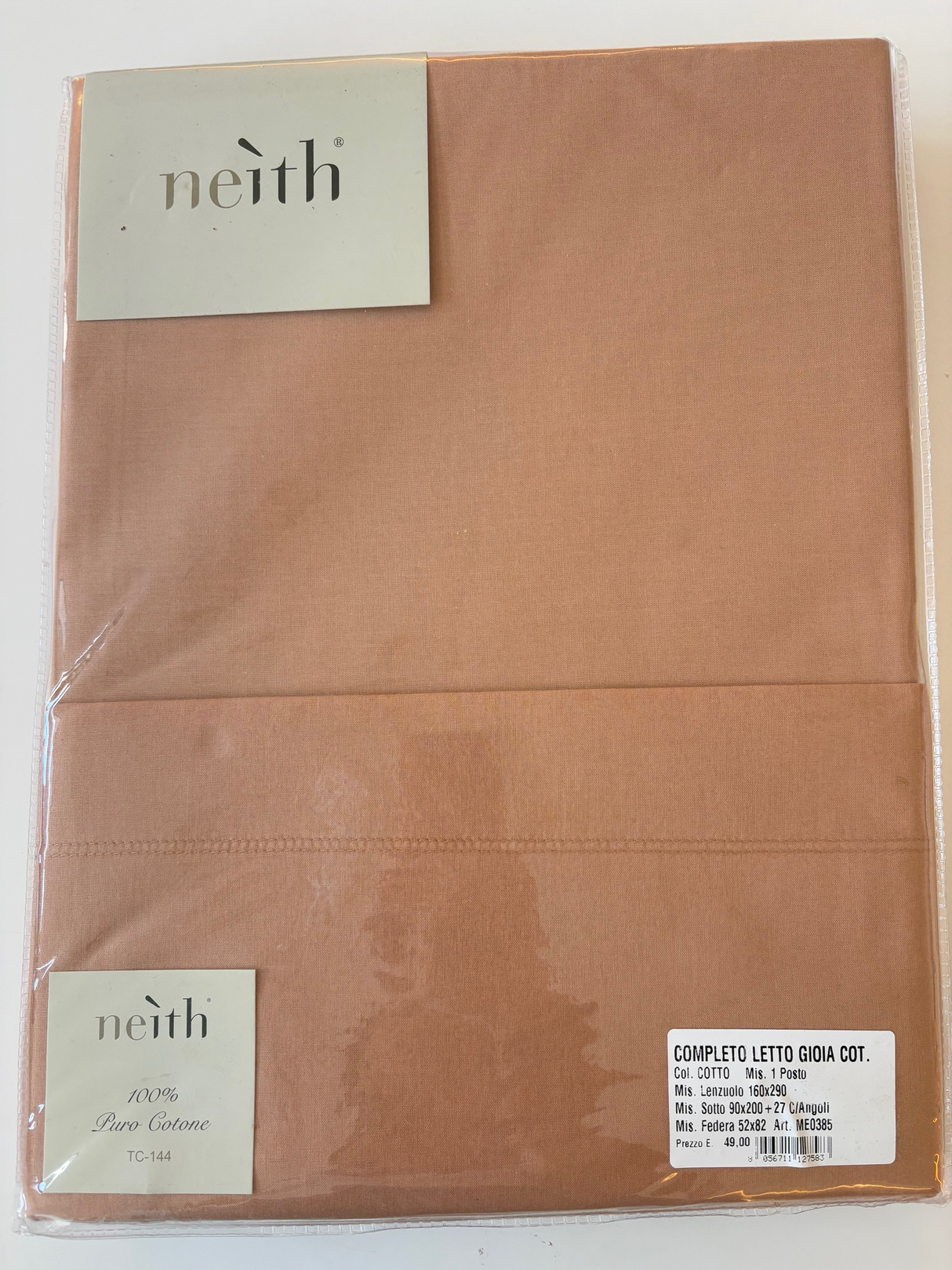 ME0387 - Biancheria Letto - NEITH