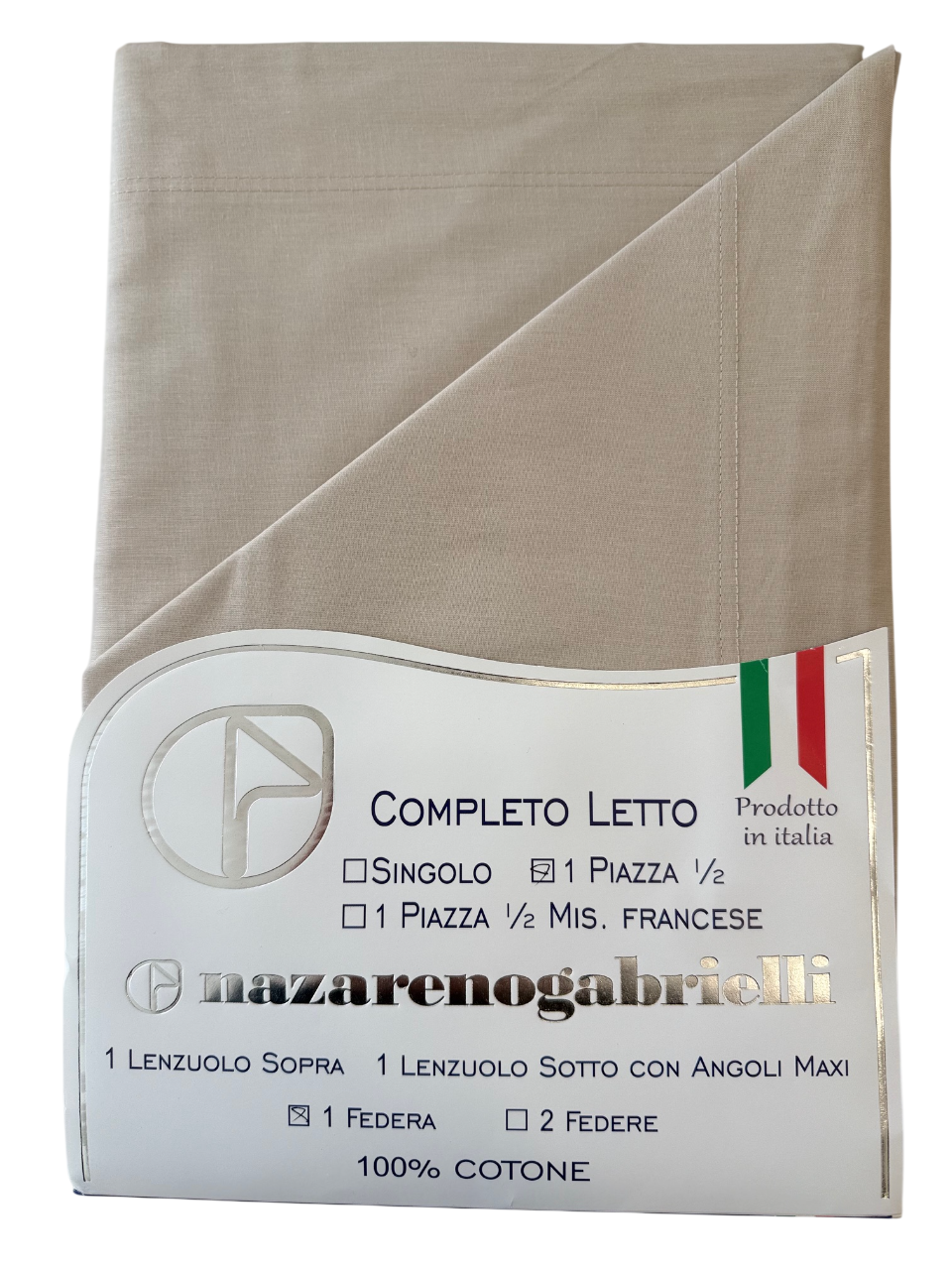 TINTA UNITA 1 1/2 - Biancheria Letto - NAZARENO GABRIELLI