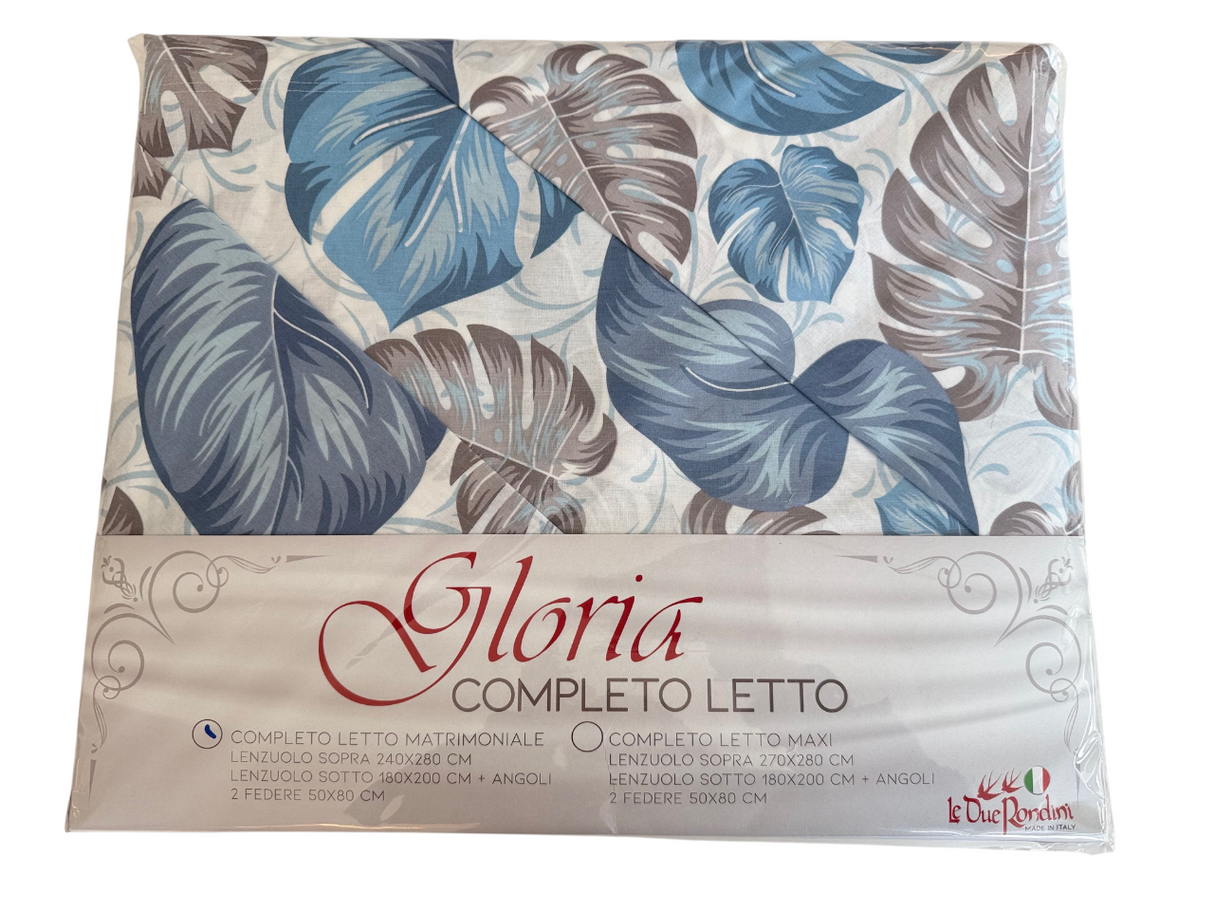 GLORIA MATRIMONIALE - Biancheria Letto - LE DUE RONDINI