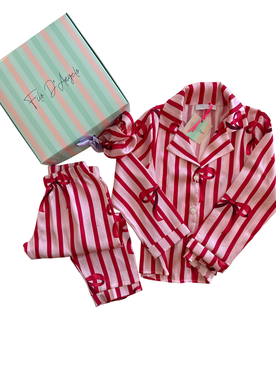 BABY FIOCCO ROSSO - Pigiameria - FILO D'ANGELO