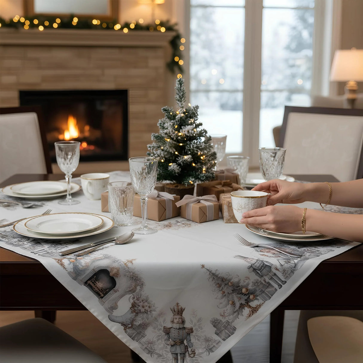 POLAR EXPRESS CENT - Biancheria Cucina - PLUME