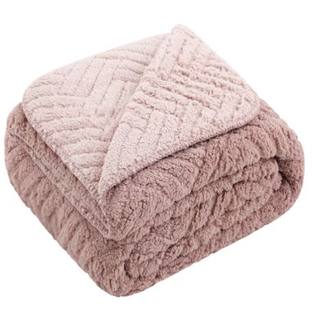 PLAID ZIG ZAG - Biancheria Letto - MANTEROL