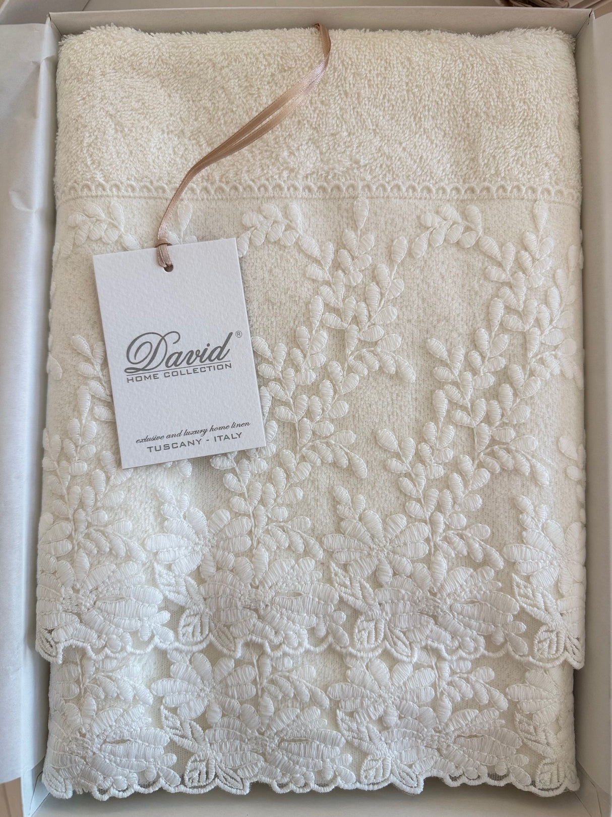 GINEVRA 1+1 - Biancheria Bagno - DAVID HOME