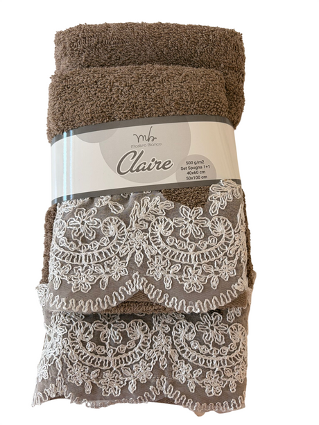 CLAIRE - Biancheria Bagno - MASTROBIANCO