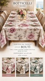 SERVIZIO BOUTI TWILL - Biancheria Cucina - Botticelli home