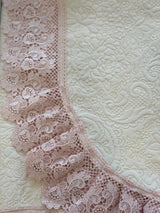 CM338 ROSE - Biancheria Letto - PIZZI E MERLETTI