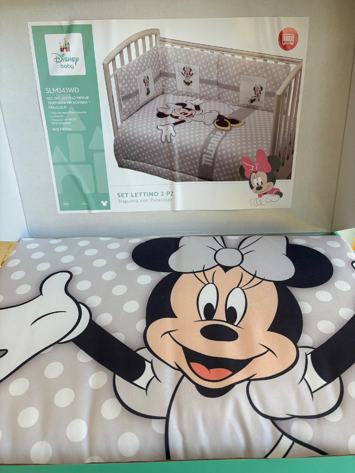 SL M343 WD - BIANCHERIA LETTINO - DISNEY