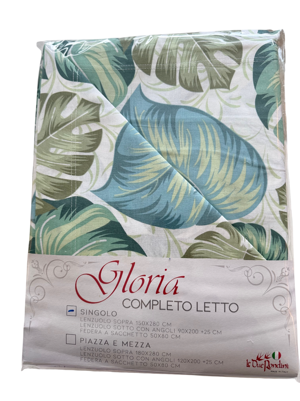 GLORIA SINGOLO - Biancheria Letto - LE DUE RONDINI