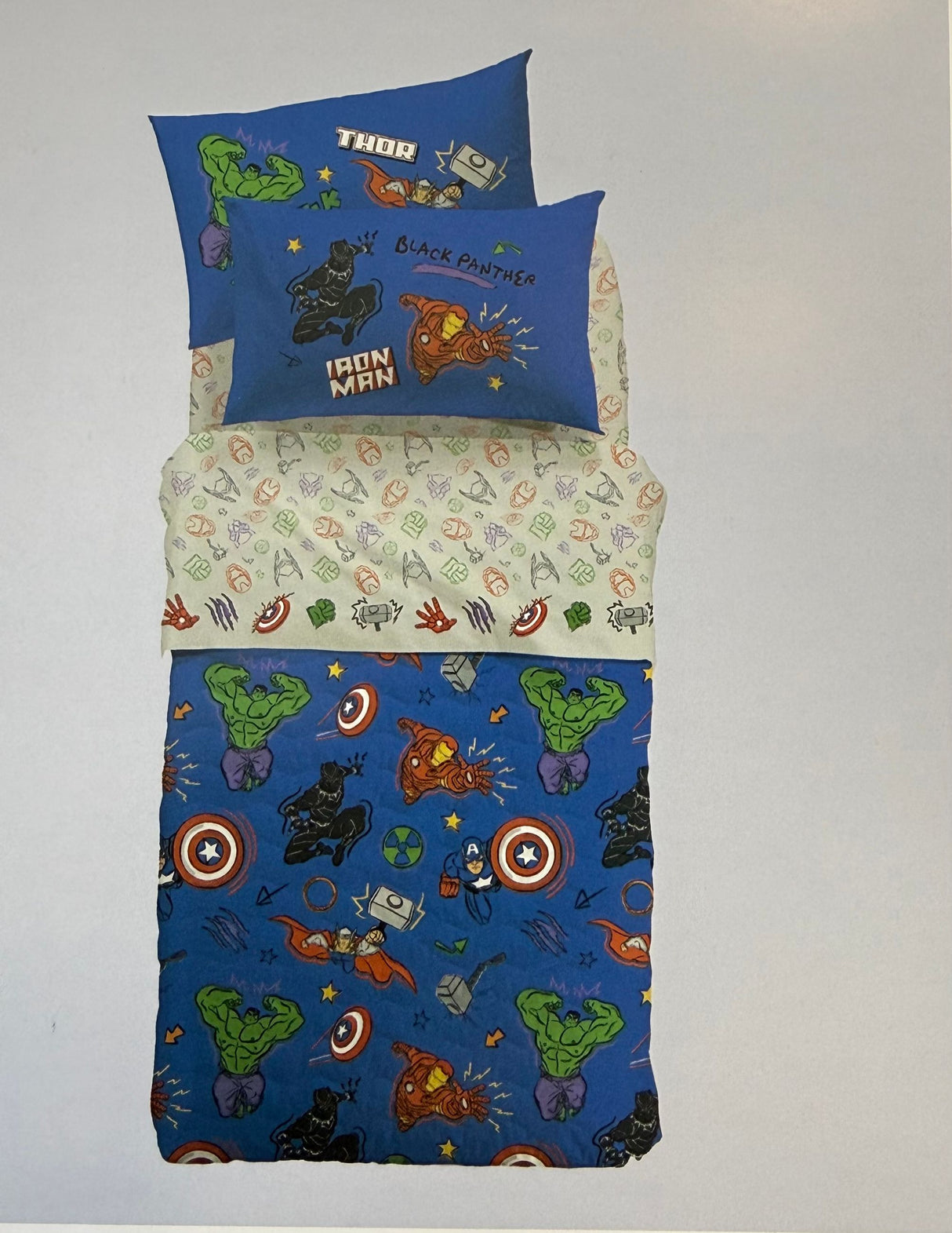 AVENGERS SHIELD/T - Biancheria Letto - CALEFFI