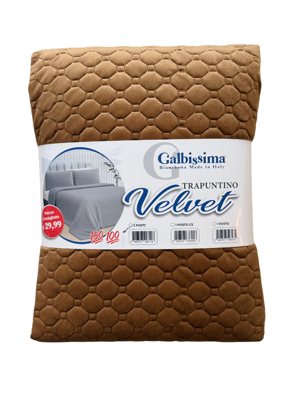 VELVET GALBISSIMA - Biancheria Letto - GALBISSIMA