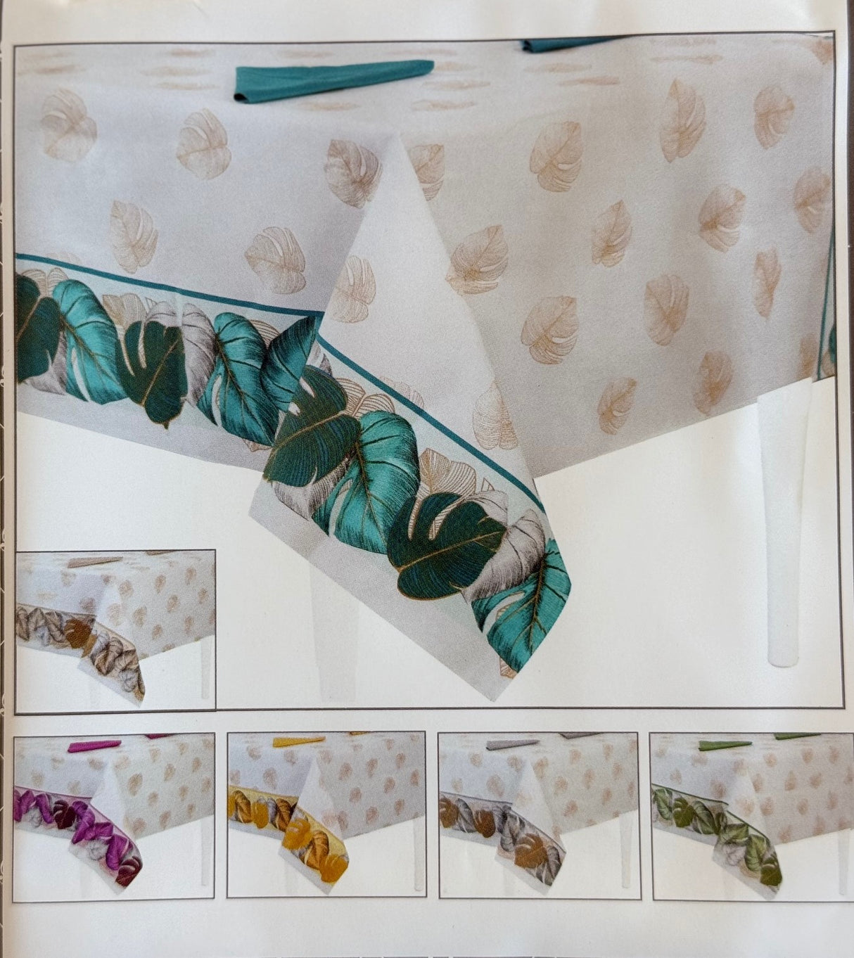 ORTENSIA FOGLIE - Biancheria Cucina - PREZIOSA HOME
