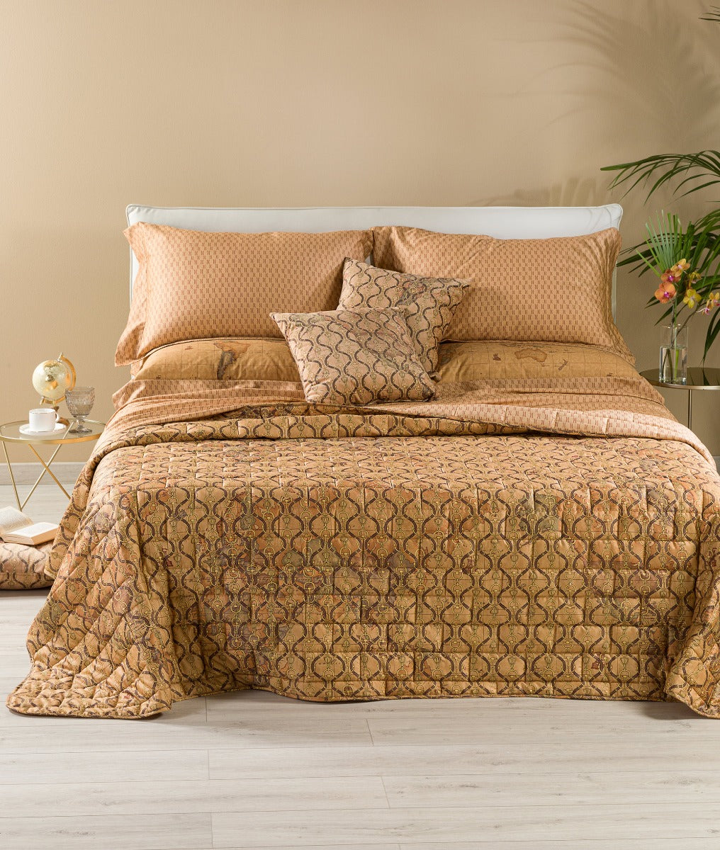 GEO MORSETTO CUOIO - Biancheria Letto - ALVIERO MARTINI 1°CLASSE